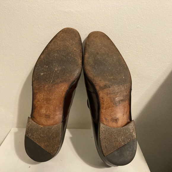Artioli Classic Brown Leather Slip-On Dress Shoes main image 6
